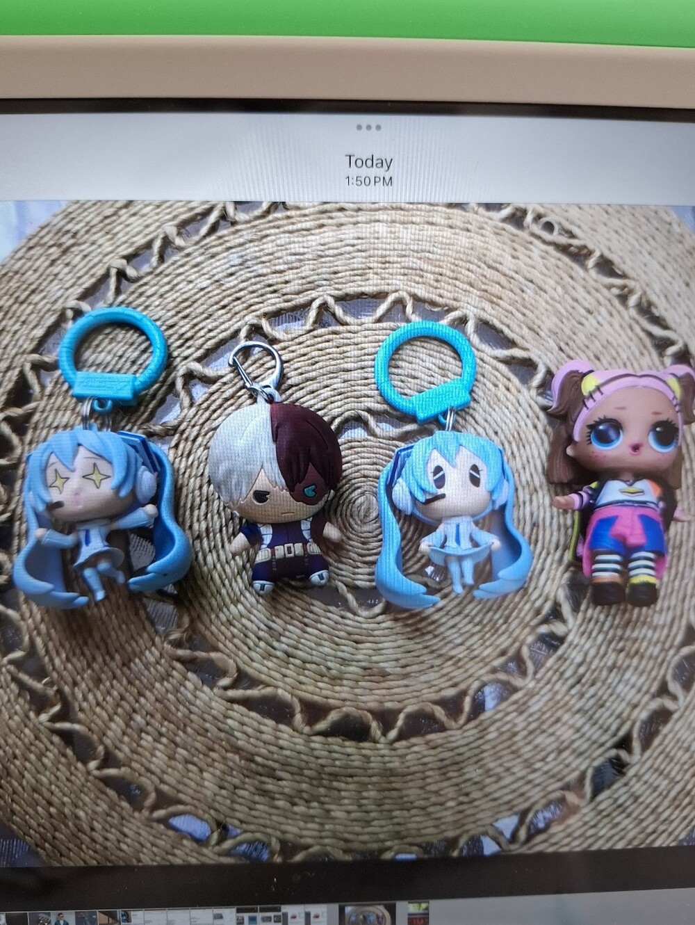 Four Hatsune Miku Anime Figures